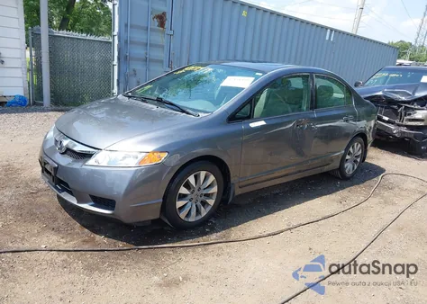 2010 Honda Civic Ex z USA, uszkodzony, nr VIN 2HGFA1F85AH301436